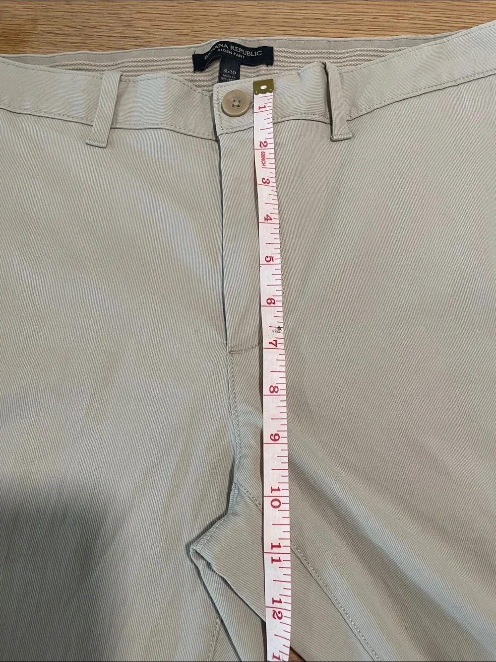 Banana Republic Men’s Aiden Pant, Tan, 31 30